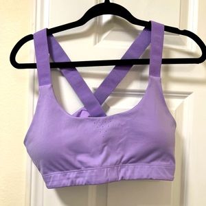 Figs women's Lavender Dew Performance Underscrub Sport Bra
